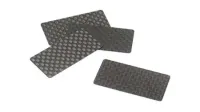 Blitz 1/10 Touring Car Wing Side Plates 20X40mm (4)